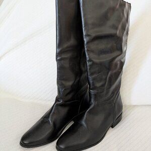 NATURALIZER - Tall Black Leather Boots